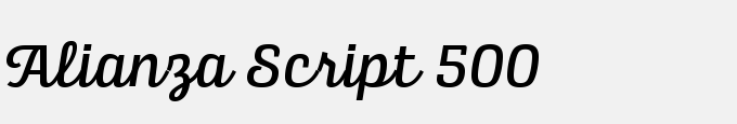 Alianza Script 500