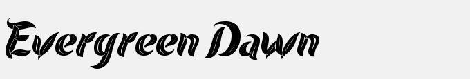 Evergreen Dawn