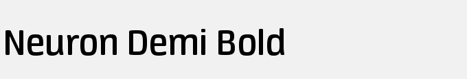 Neuron Demi Bold