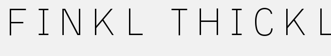 Finkl Thickline