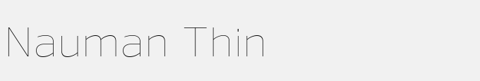 Nauman Thin