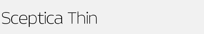 Sceptica Thin