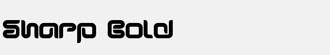 Sharp Bold