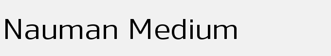 Nauman Medium