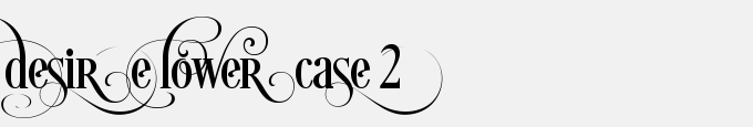 Desire Lowercase 2