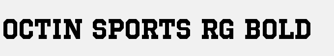 Octin Sports Rg Bold