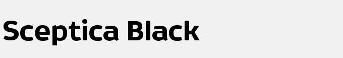 Sceptica Black
