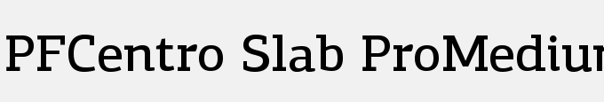 PFCentro Slab Pro-Medium