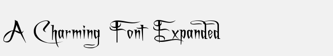 A Charming Font Expanded
