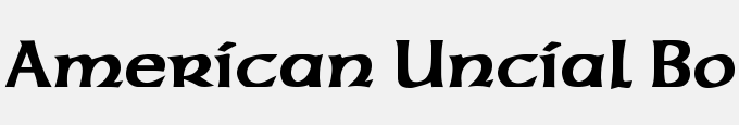 American Uncial Bold
