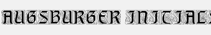 Augsburger Initials