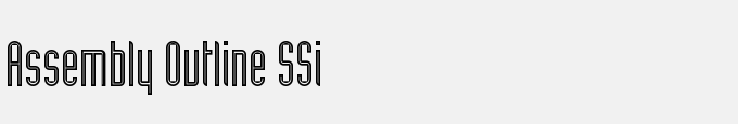 Assembly Outline SSi