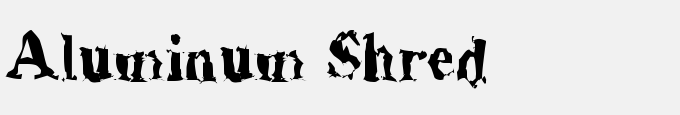 Aluminum Shred