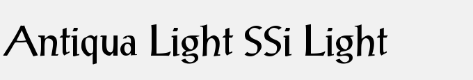 Antiqua Light SSi Light