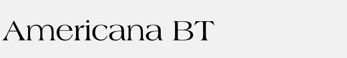 Americana BT
