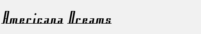 Americana Dreams