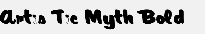 Artis Tic Myth Bold
