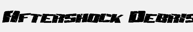 Aftershock Debris Italic