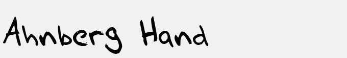 Ahnberg Hand