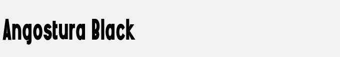 Angostura Black