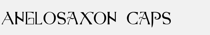 Anglo-Saxon Caps