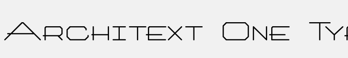 Architext One Type