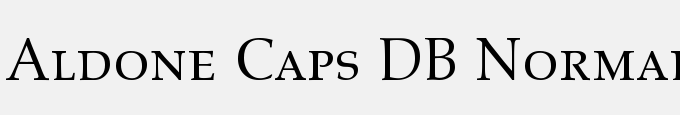 Aldone Caps DB Normal