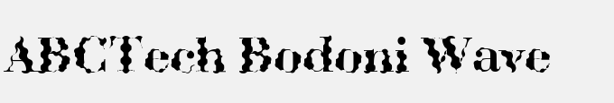 ABCTech Bodoni Wave