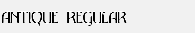 Antique Regular