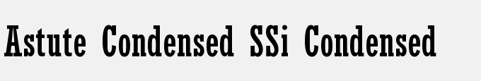 Astute Condensed SSi Condensed