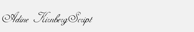 Adine Kirnberg-Script