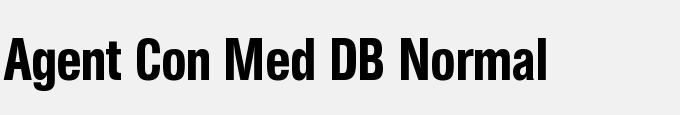 Agent Con Med DB Normal