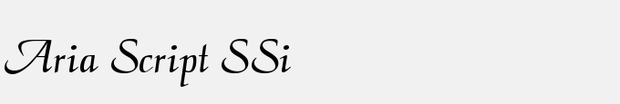 Aria Script SSi