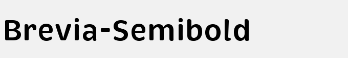 Brevia-Semibold