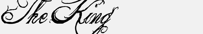 The King & Queen Font
