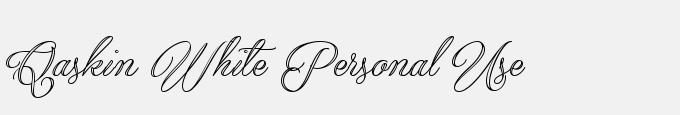Qaskin White Personal Use