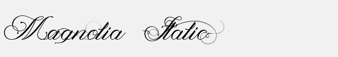 Magnolia Italic