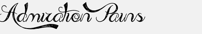 Admiration Pains