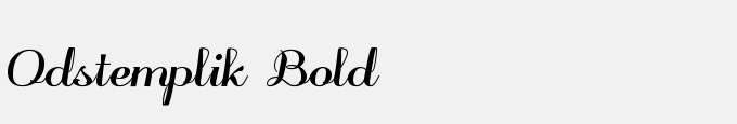 Odstemplik Bold