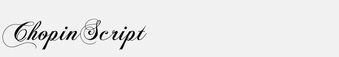 Chopin Script