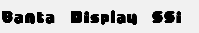 Banta Display SSi