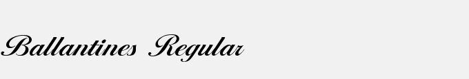 Ballantines Regular