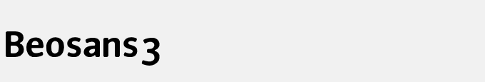 Beo Sans3