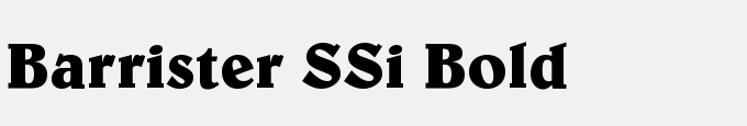 Barrister SSi Bold