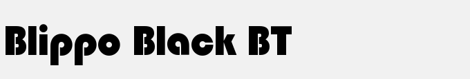 Blippo Black BT
