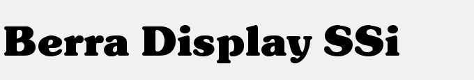 Berra Display SSi
