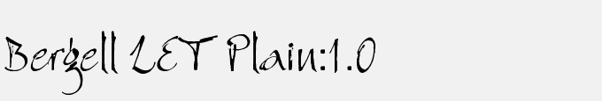 Bergell LET Plain:1.0