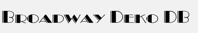 Broadway Deko DB