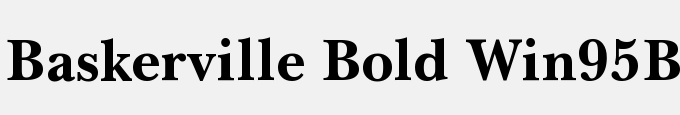 Baskerville Bold Win95BT