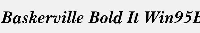 Baskerville Bold It Win95BT